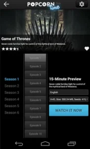 Popcorn Time APK1.3.0: Watch Unlimited Movies And Series For Free 1