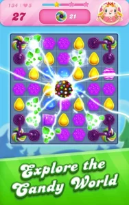 Candy Crush Mod APK 1.293.1.1 (unlimited lives and boosters) 2